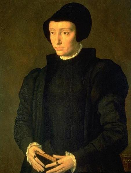 Christina of Denmark by Michiel Coxie