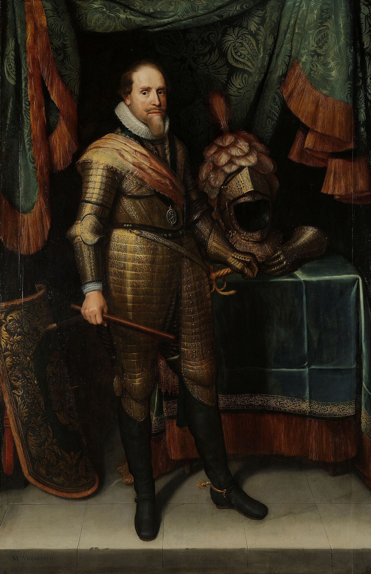 Maurice, Prince of Orange by Michiel Jansz. van Mierevelt