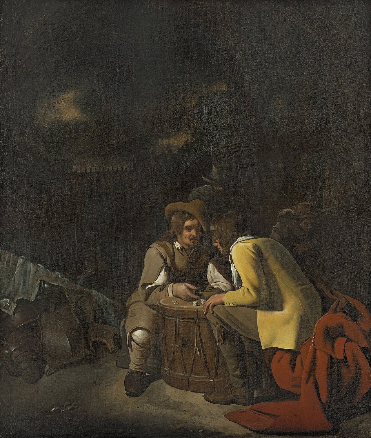 Soldiers Playing Dice by Michiel Sweerts