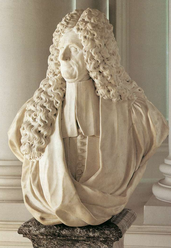 Bust portrait of Jacobus Franciscus van Caverson by Michiel van der Voort (I)
