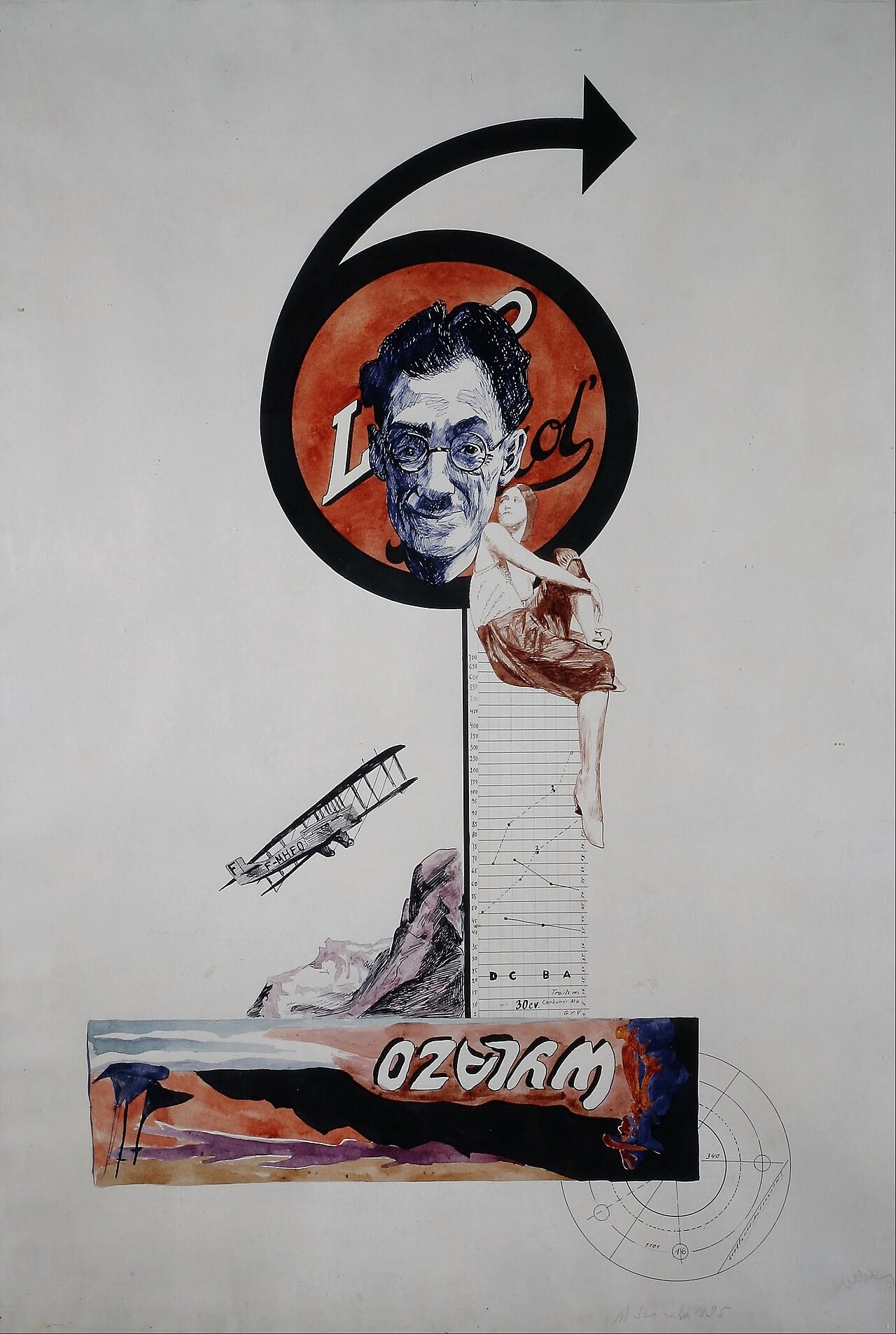 Projekt plakatu by Mieczyslaw Szcuka