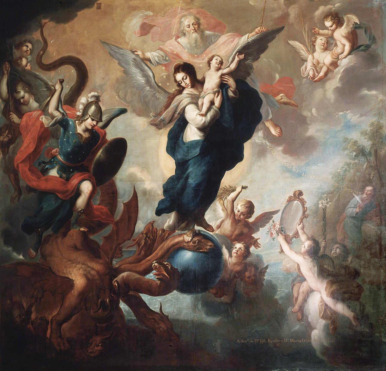 The Virgin of the Apocalypse by Miguel Cabrera