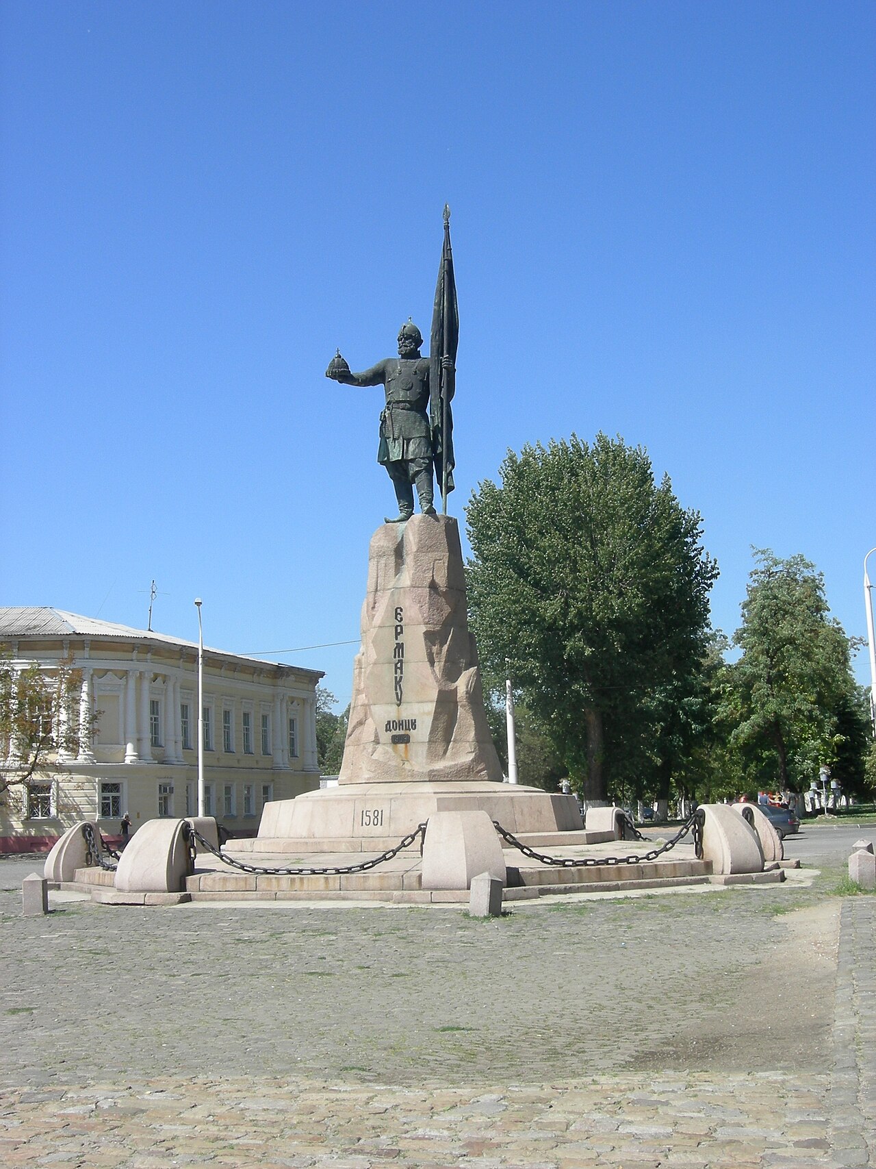 Yermak Monument by Mikhail Mikeshin