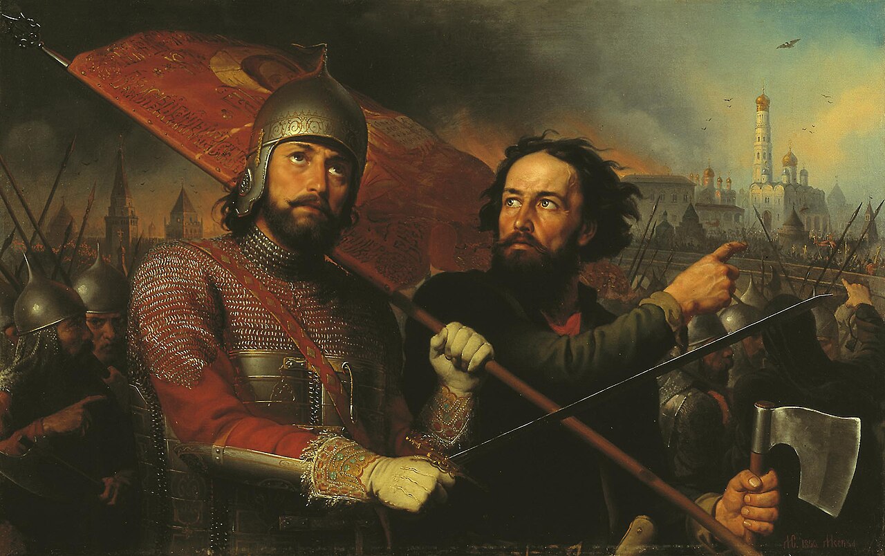 Kuzma Minin and Prince Dmitry Pozharsky by Mikhail Scotti