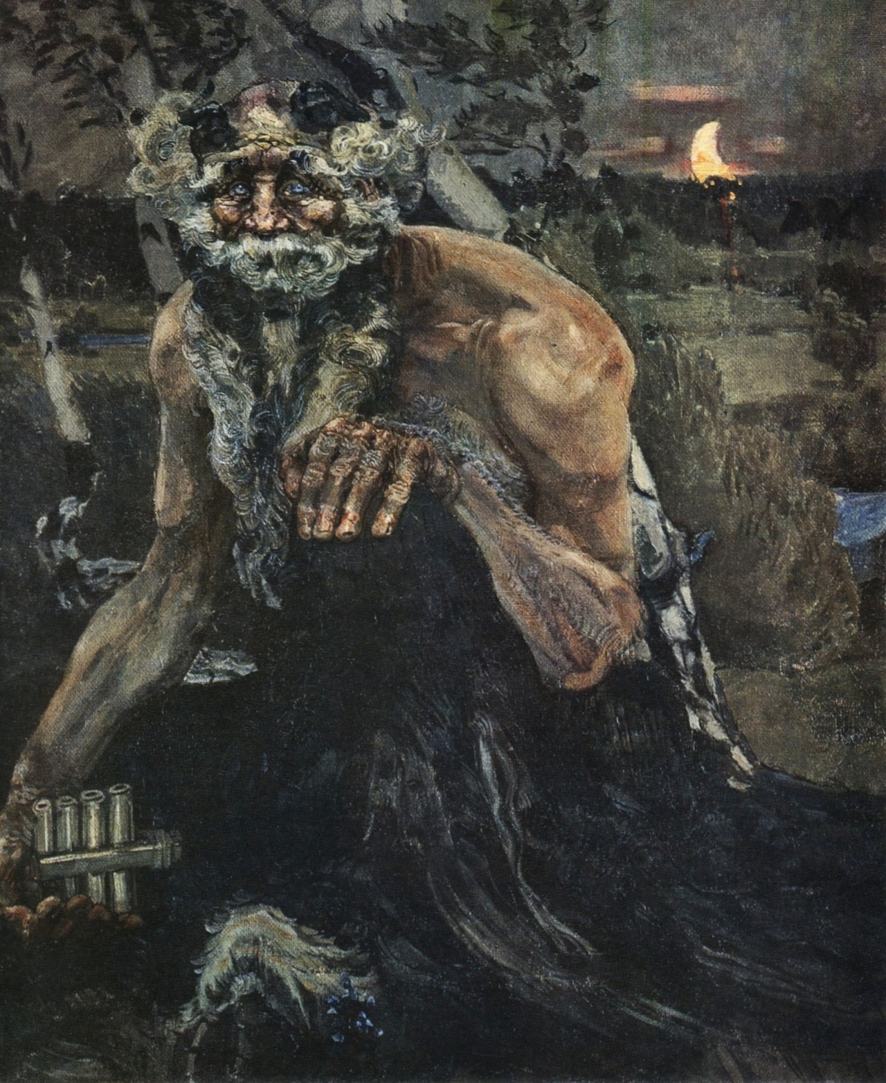 Pan by Mikhail Vrubel