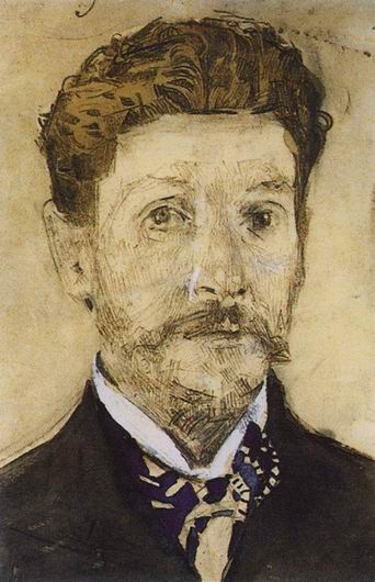 Portrait of Mikhail Vrubel