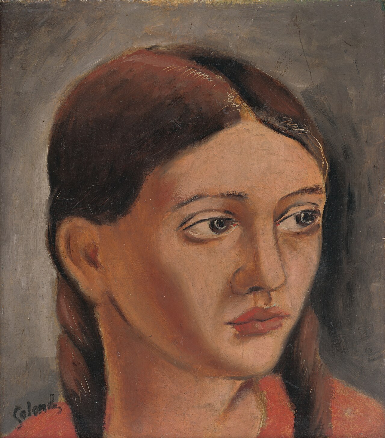 Girl's Head by Mikuláš Galanda