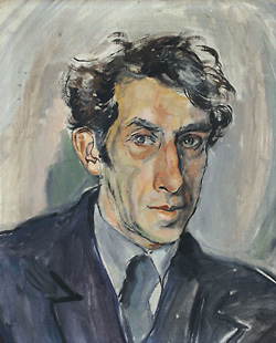 Portrait of Bruno Barilli by Milena Pavlović-Barili
