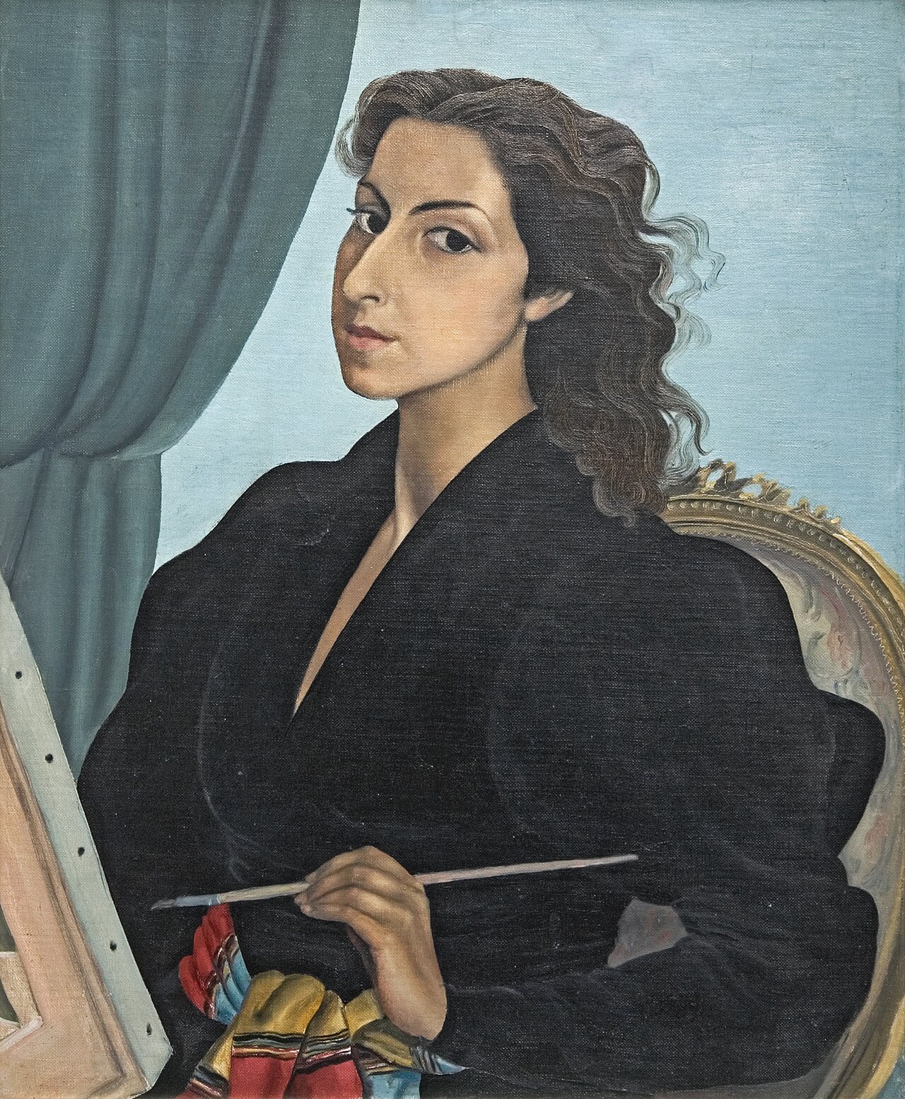 Self-portrait by Milena Pavlović-Barili