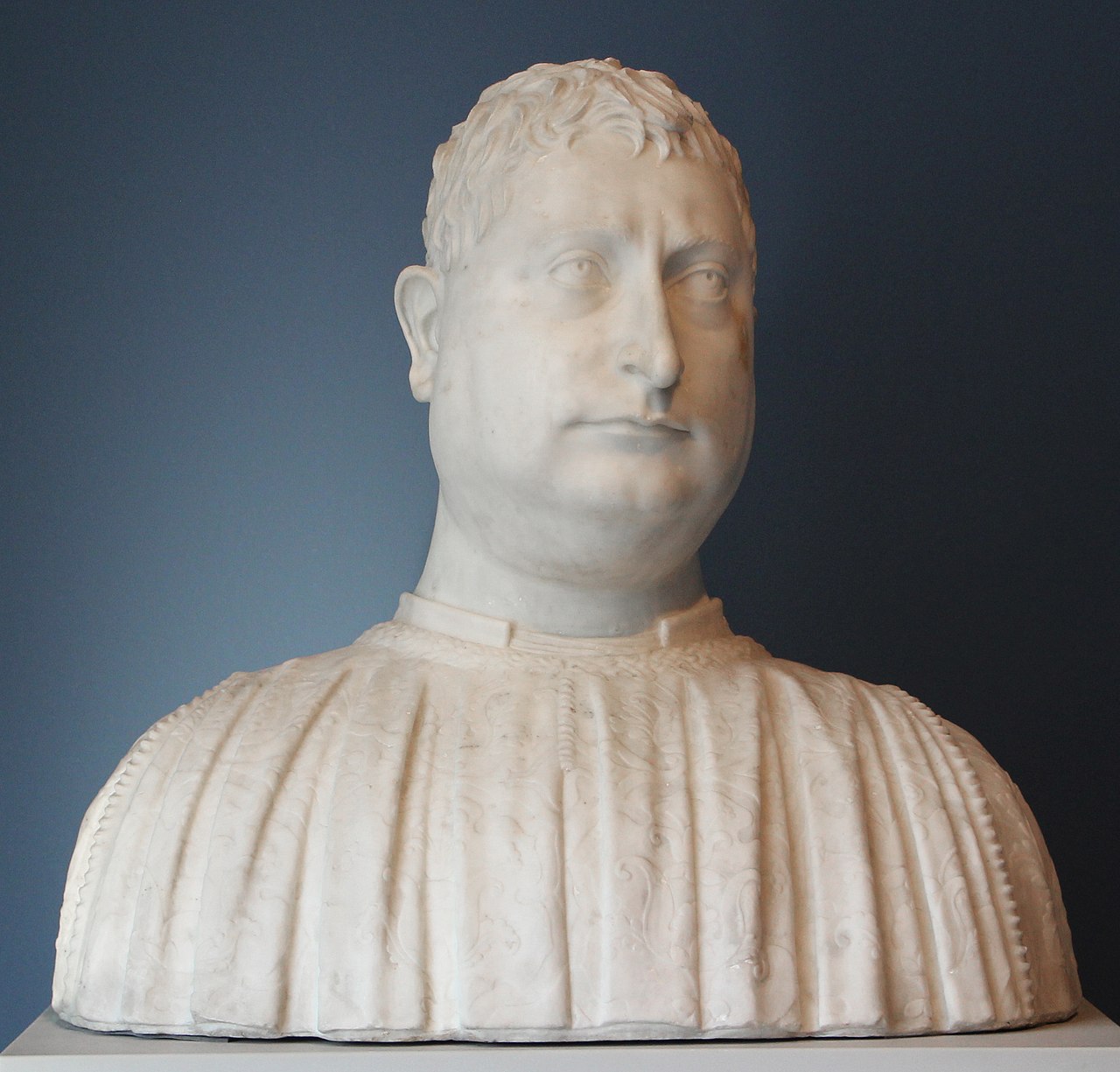 Portrait of Niccolò Strozzi by Mino da Fiesole