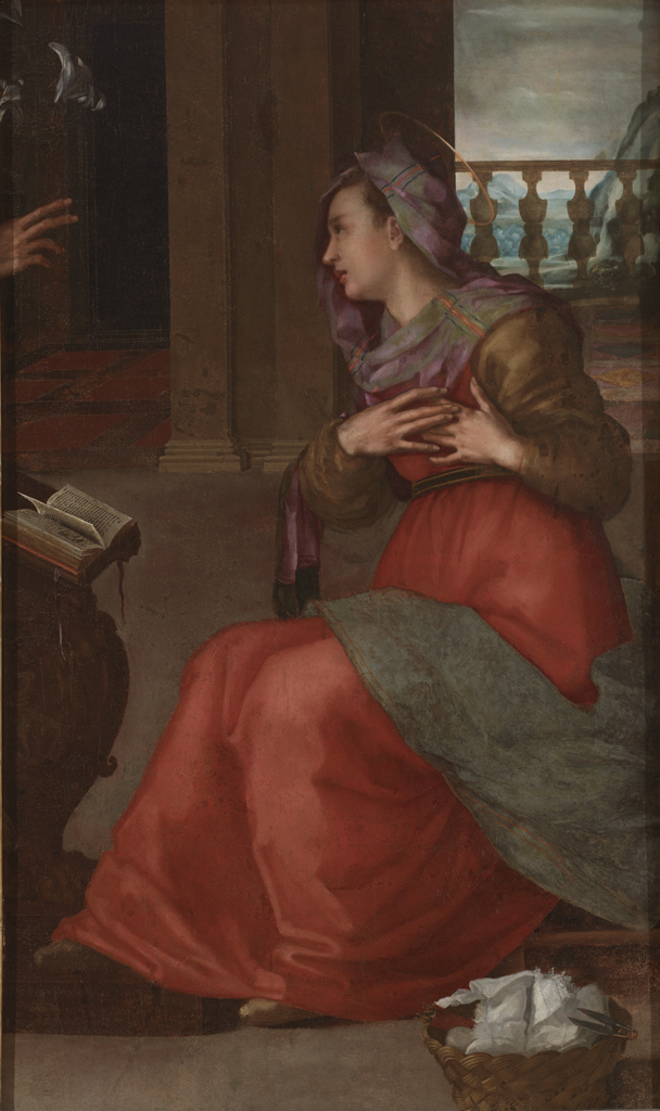 Annunciate Virgin by Mirabello Cavalori