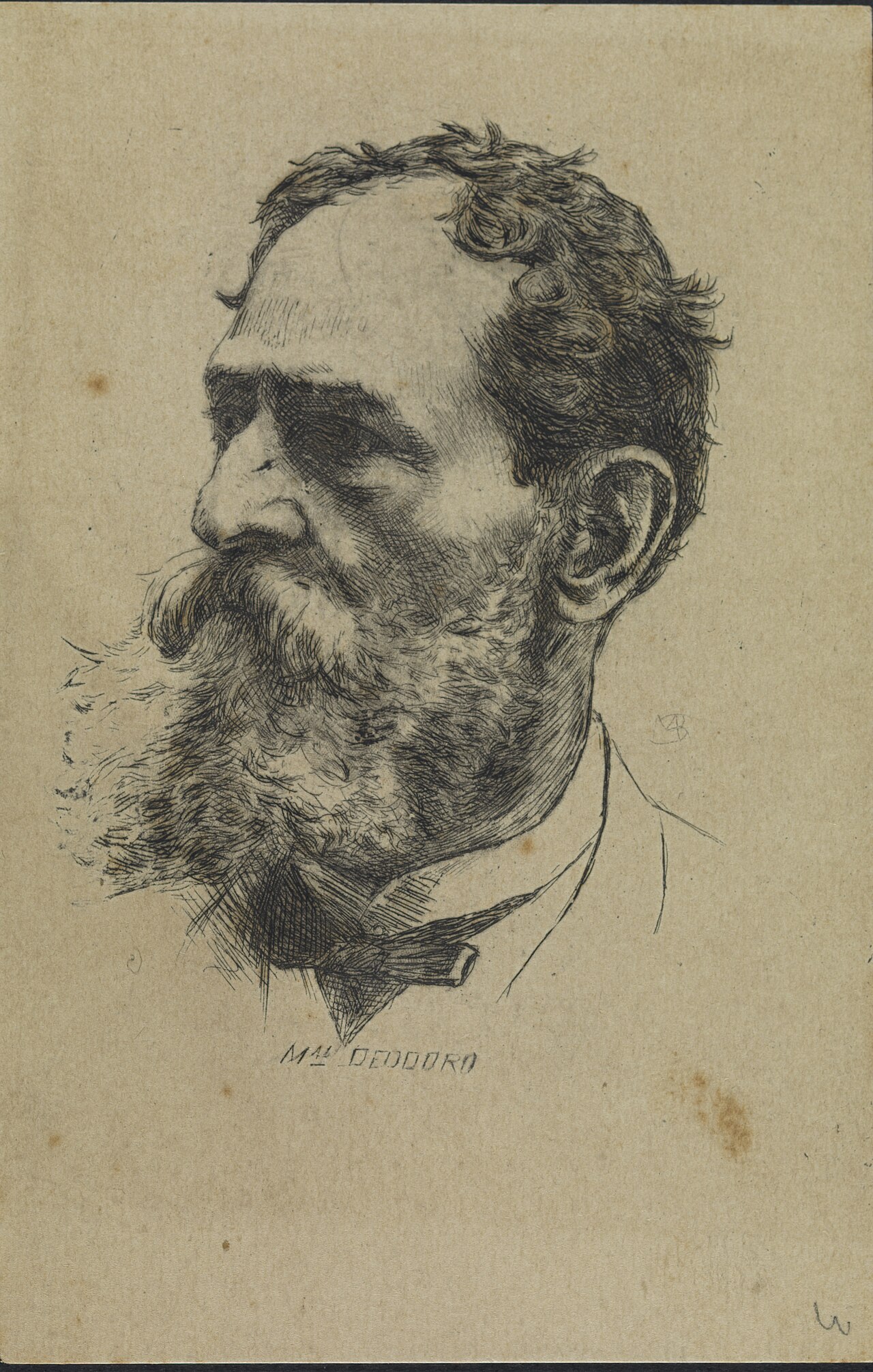 Mal. Deodoro by Modesto Brocos Gómez
