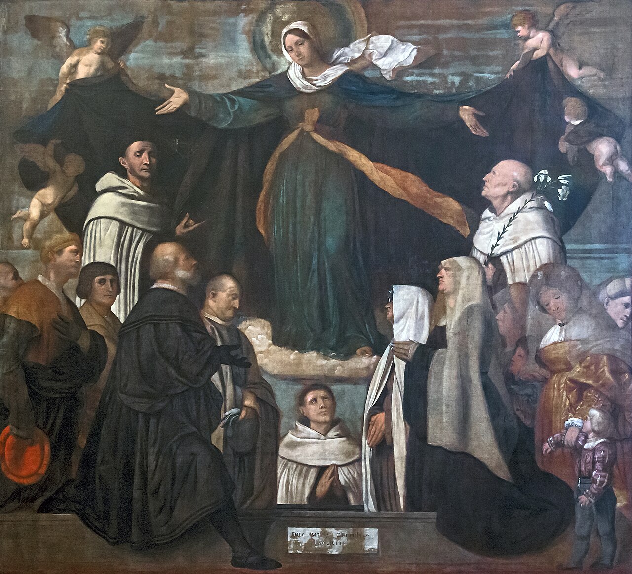 The Virgin of Carmel by Moretto da Brescia