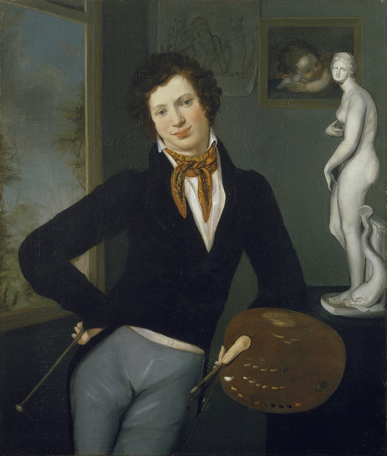 Portrait of Moritz Daniel Oppenheim