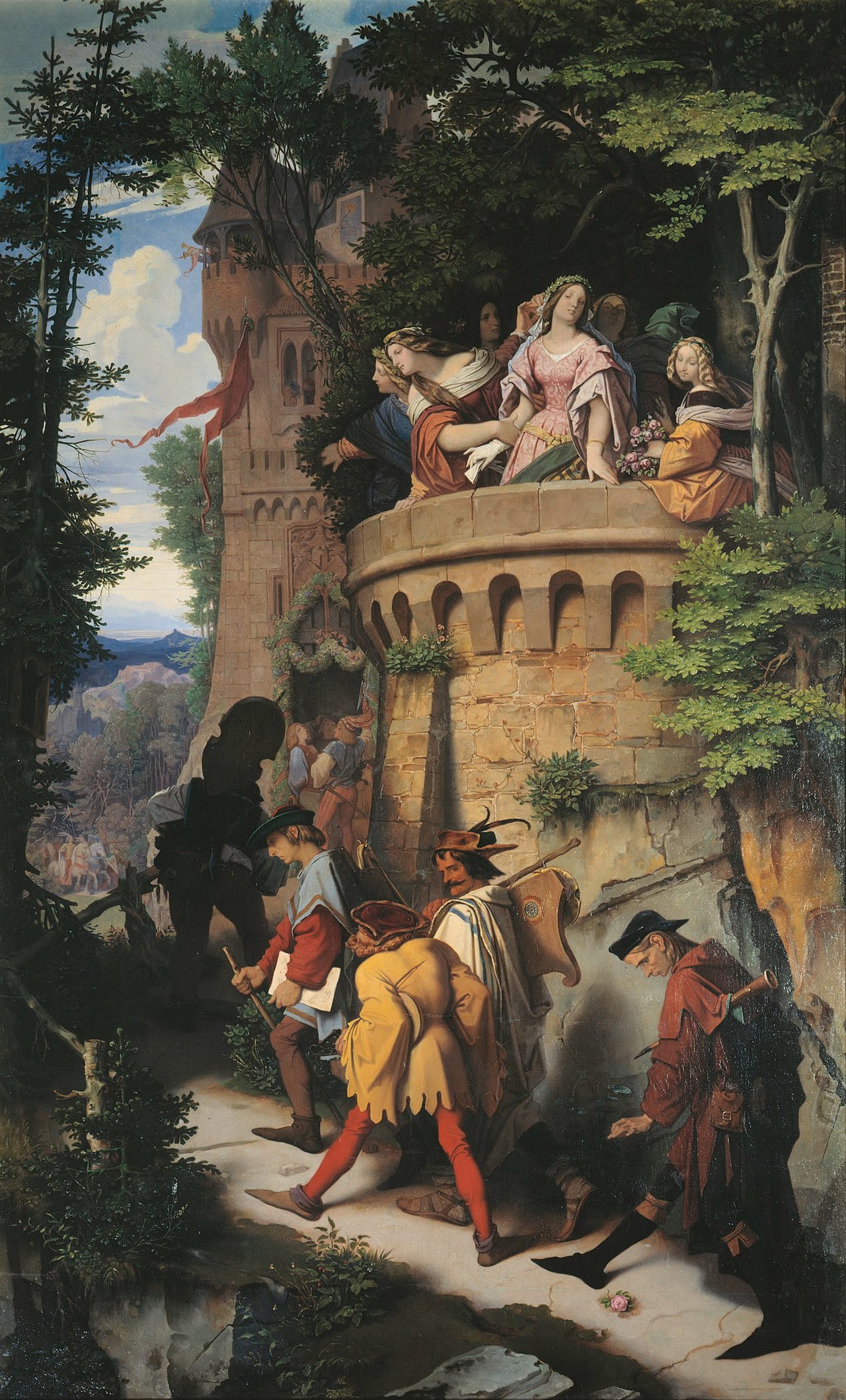 The Artist's Journey by Moritz von Schwind