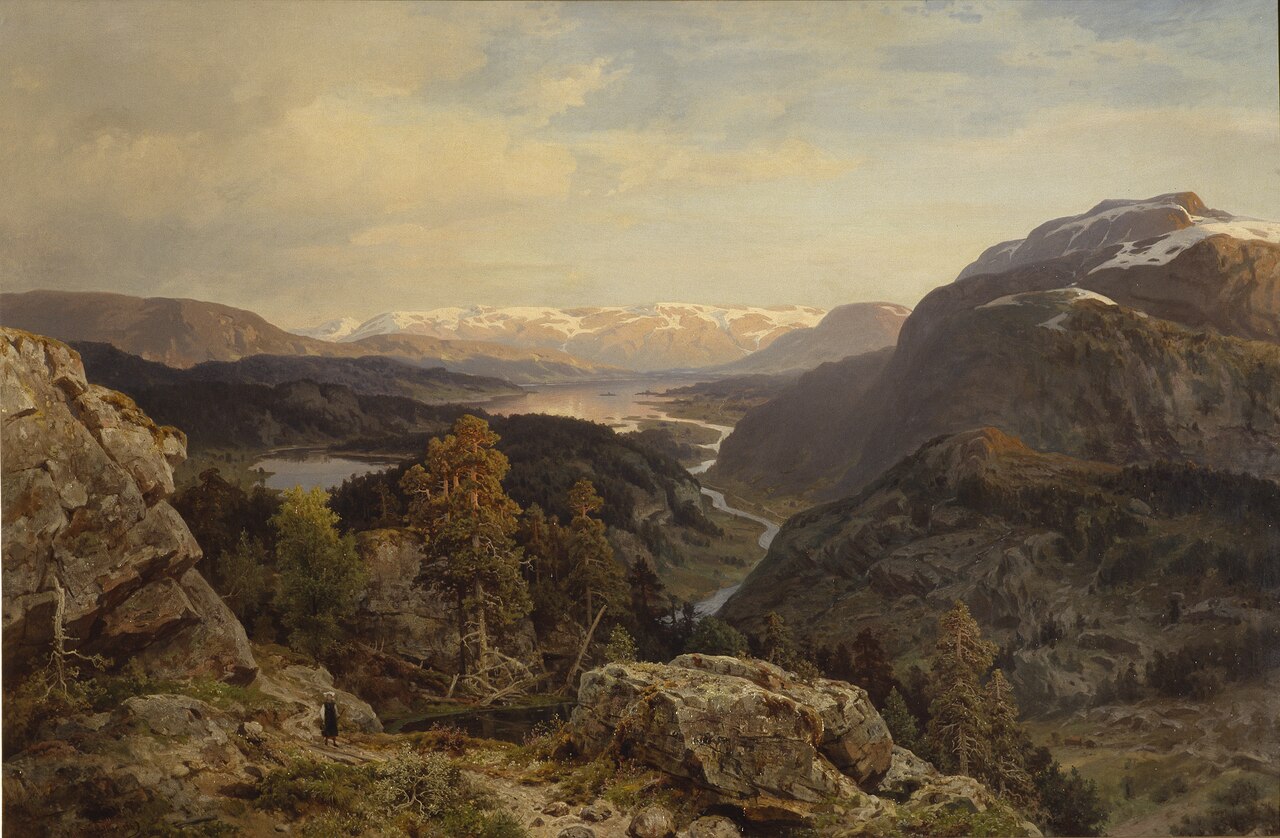 Evening in the Norwegian Mountains by Morten Müller