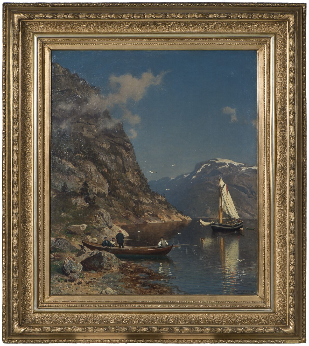 Fiord Landscape by Morten Müller