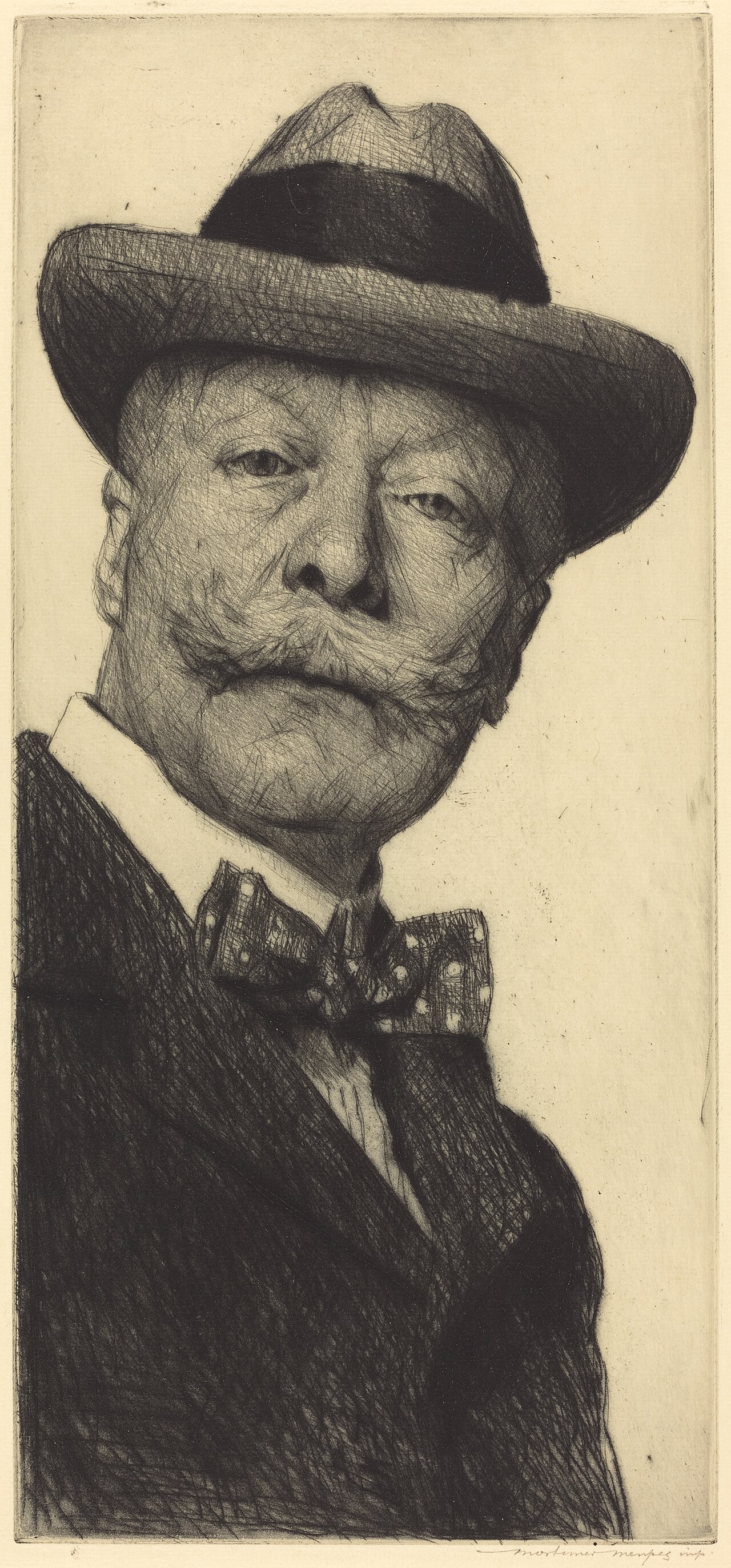 Portrait of Mortimer Menpes