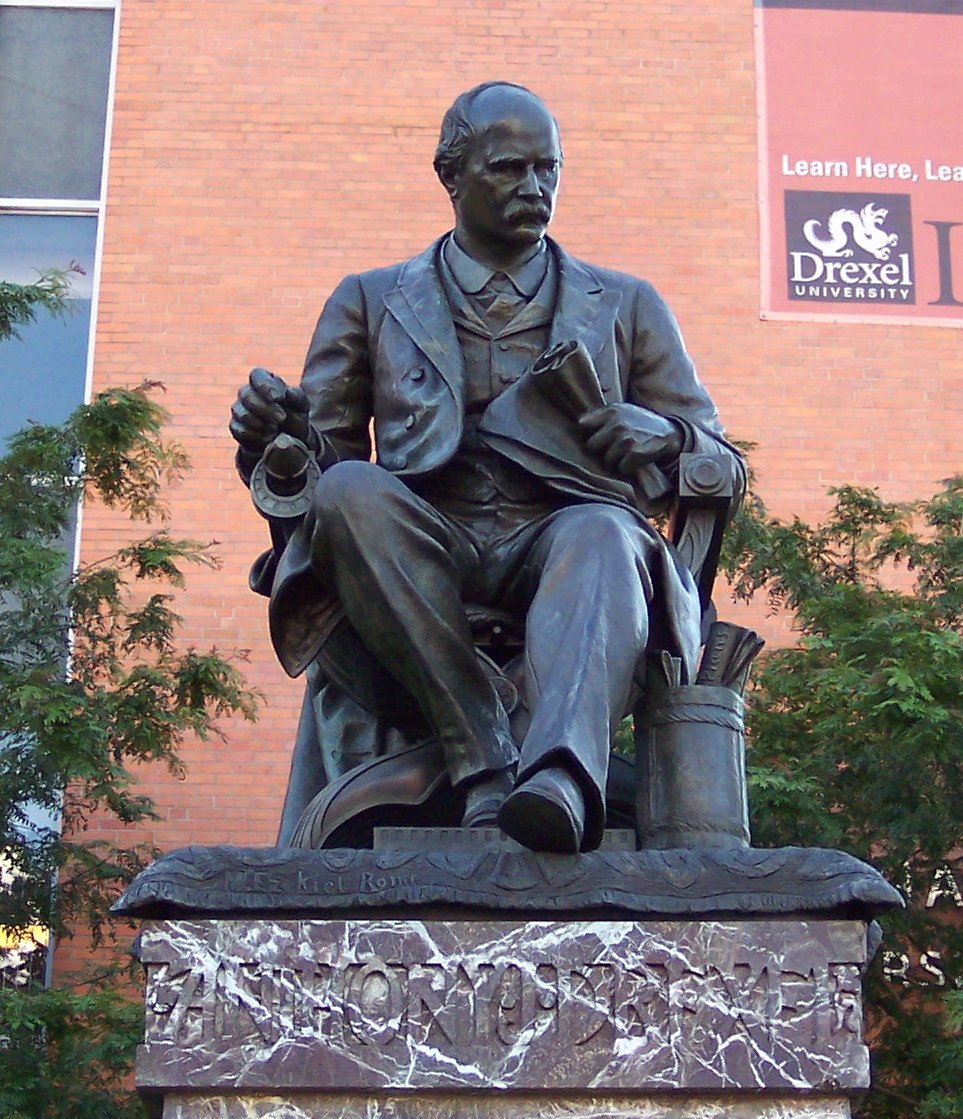 Anthony J. Drexel by Moses Jacob Ezekiel