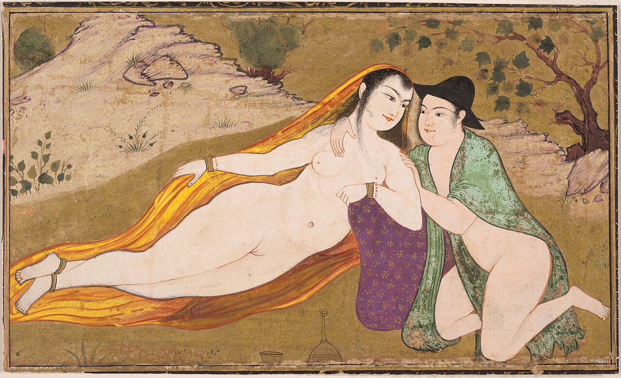 Lovers' Dalliance by Muhammad Qasim