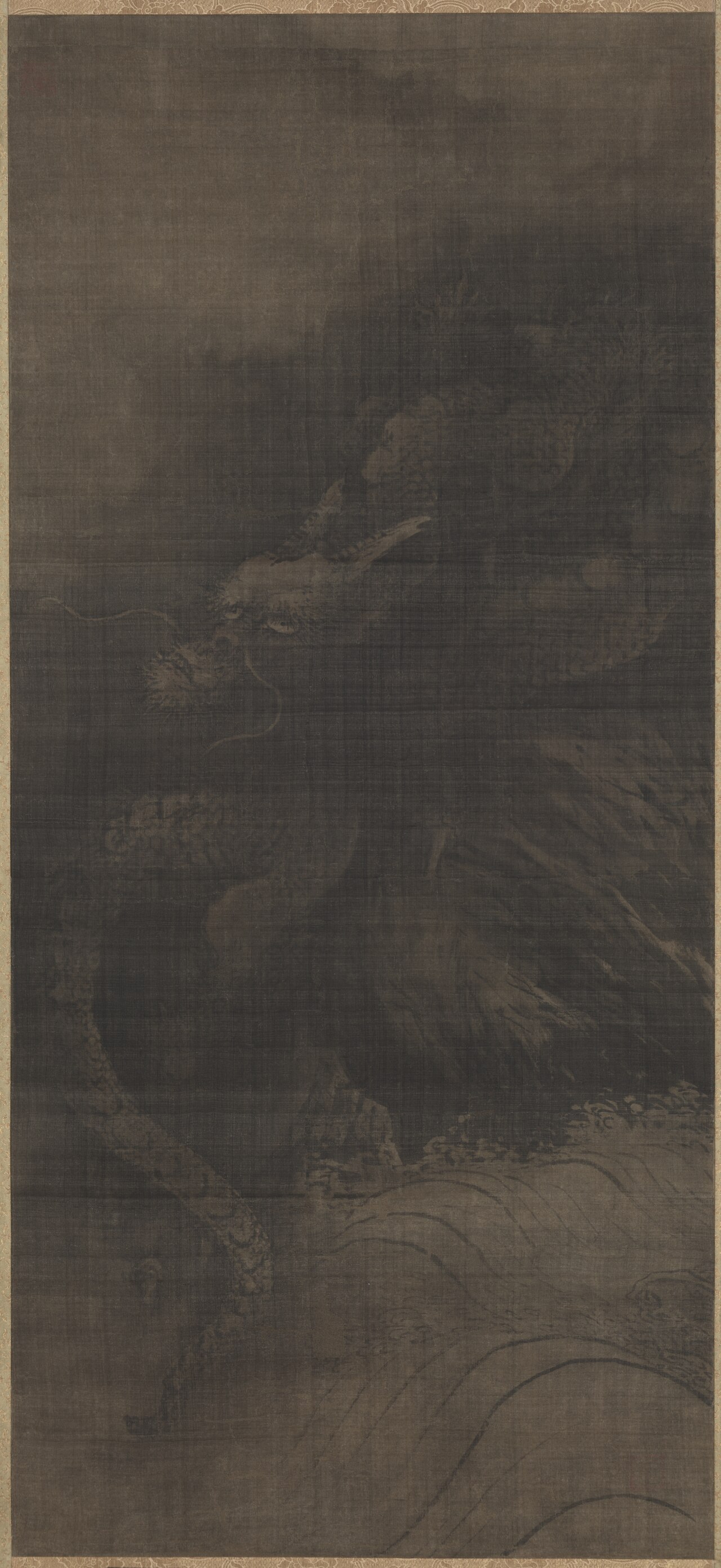 Dragon; Tiger by Muqi