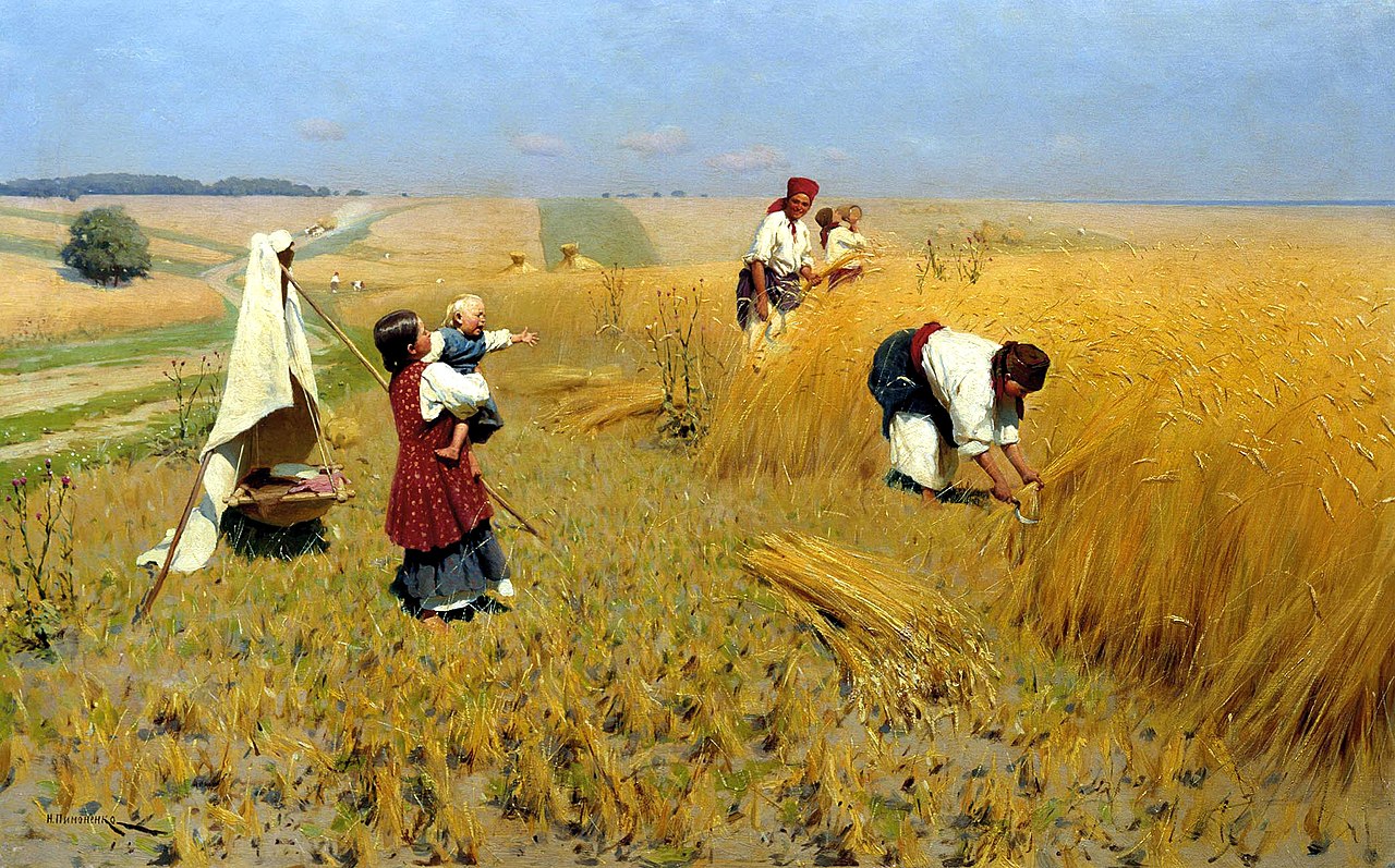 Harvest in Ukraine by Mykola Pymonenko