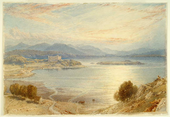 Loch Awe at Sunset by Myles Birket Foster