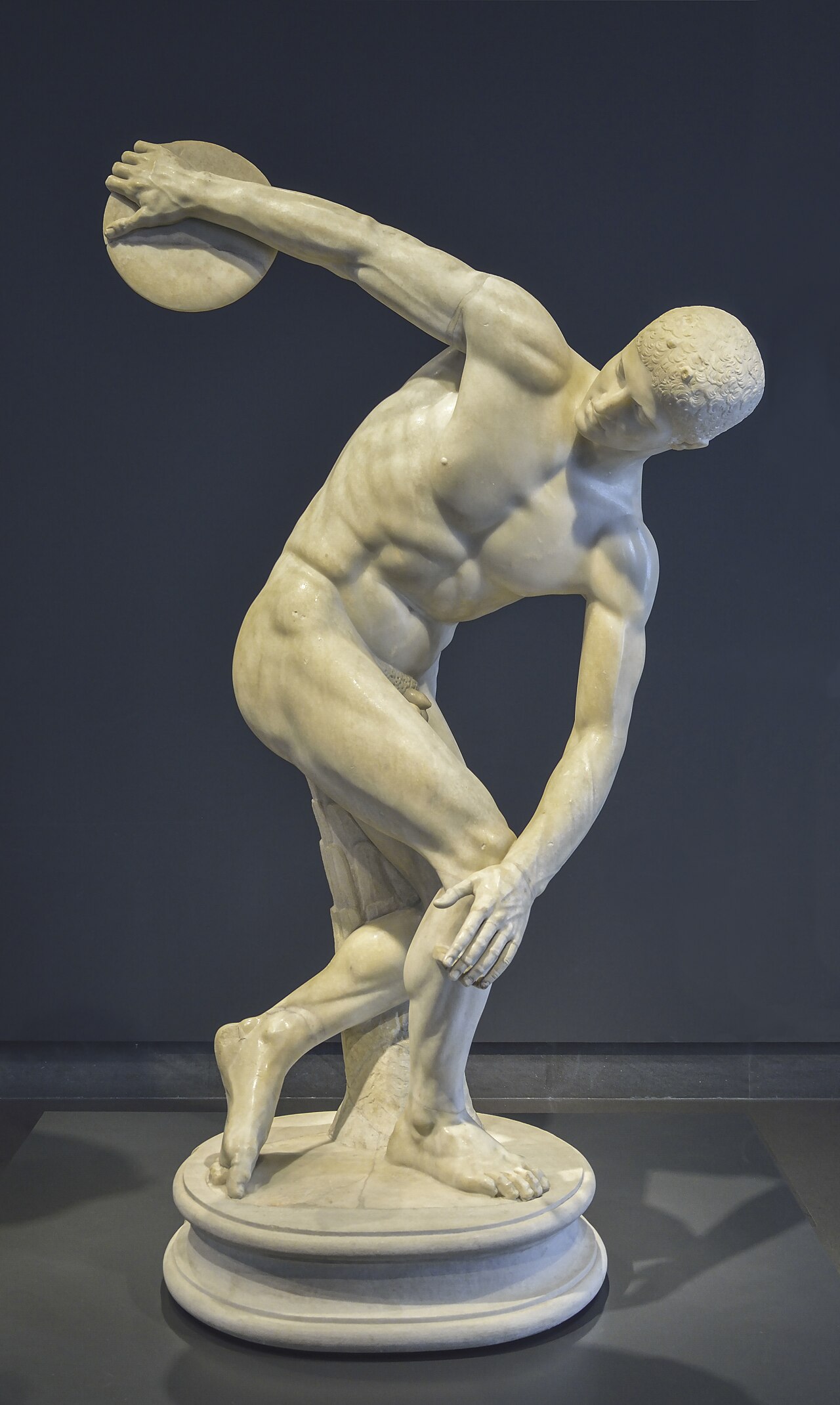 Discobolus by Myron