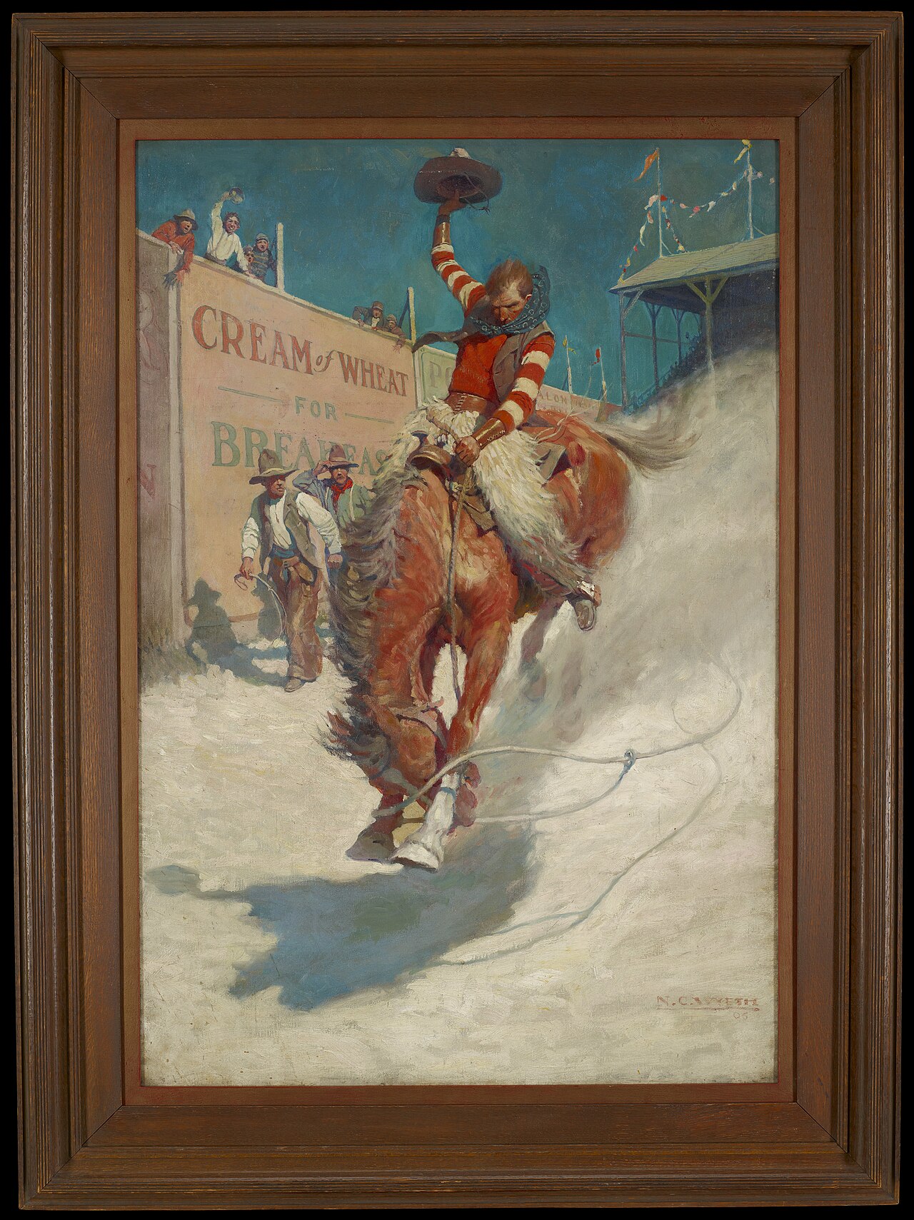 Bronco Buster by N. C. Wyeth