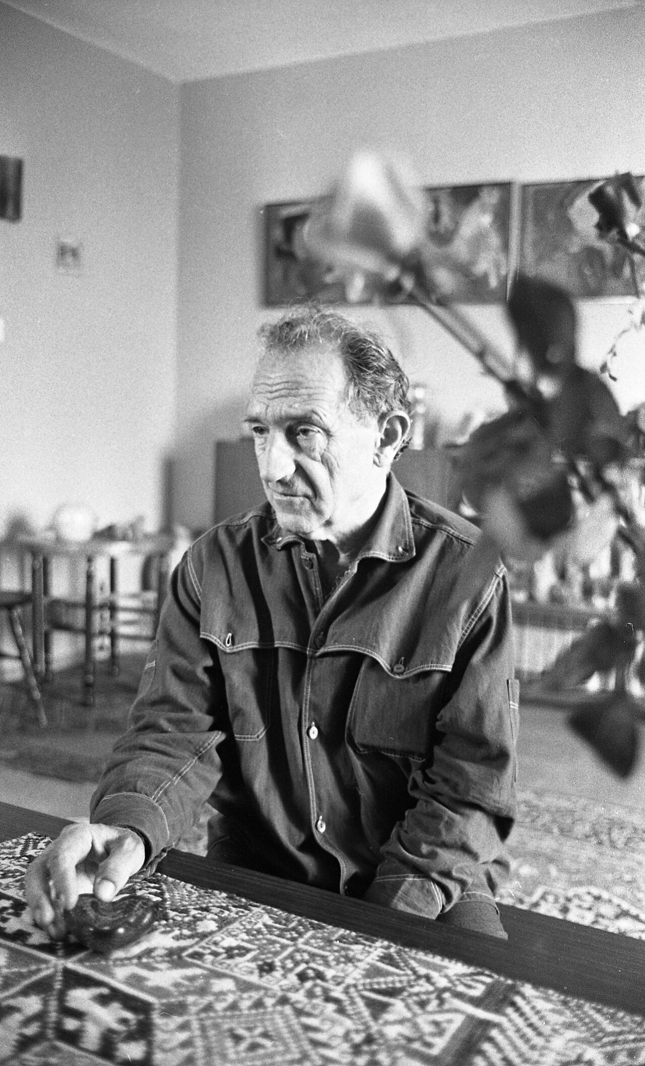 Portrait of Nachum Gutman