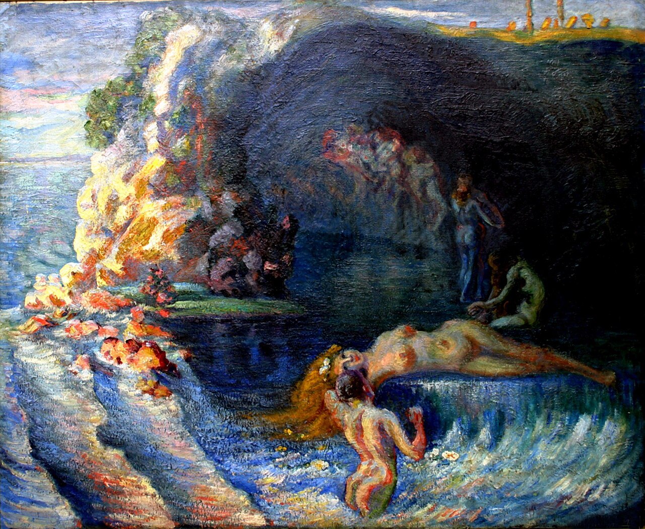 Island of love by Nadežda Petrović