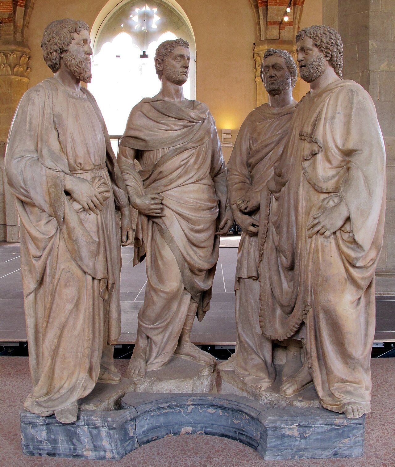 Four Crowned Martyrs by Nanni di Banco
