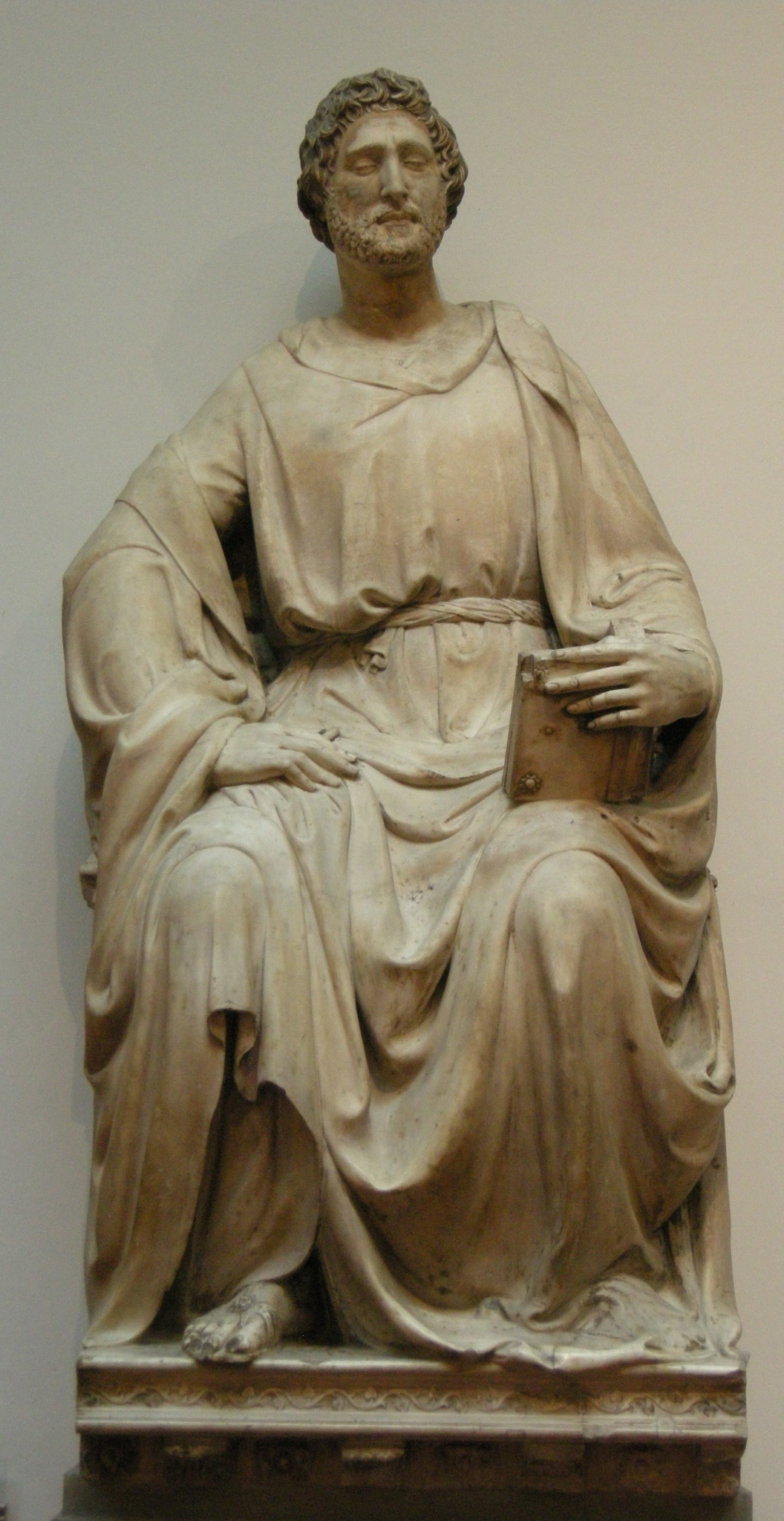 Saint Luke by Nanni di Banco