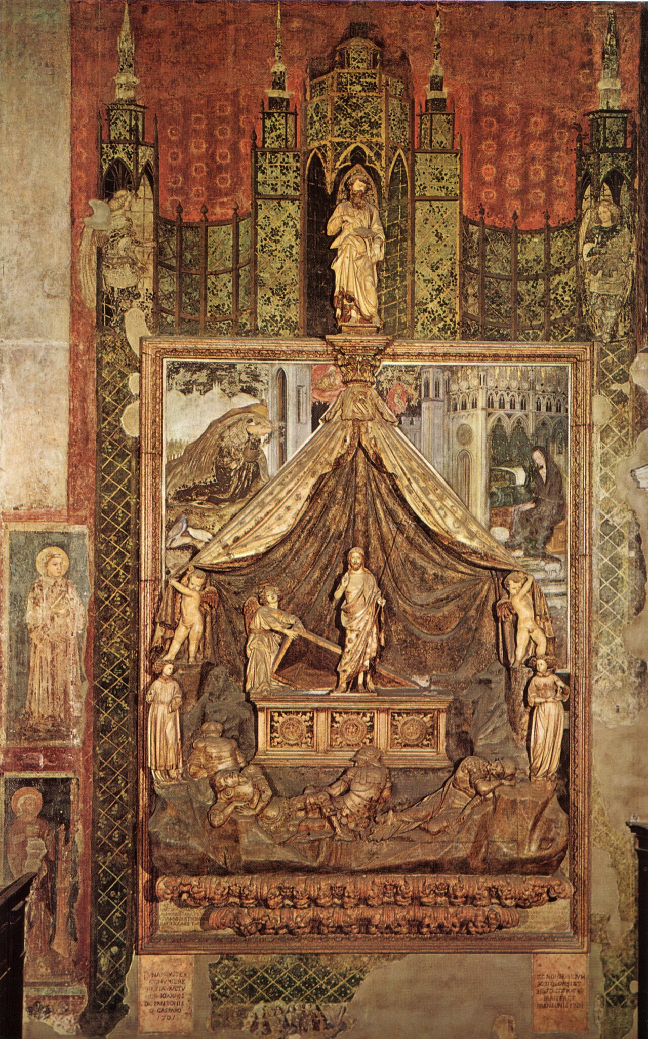 Monument to Nicholas Brenzoni by Nanni di Bartolo
