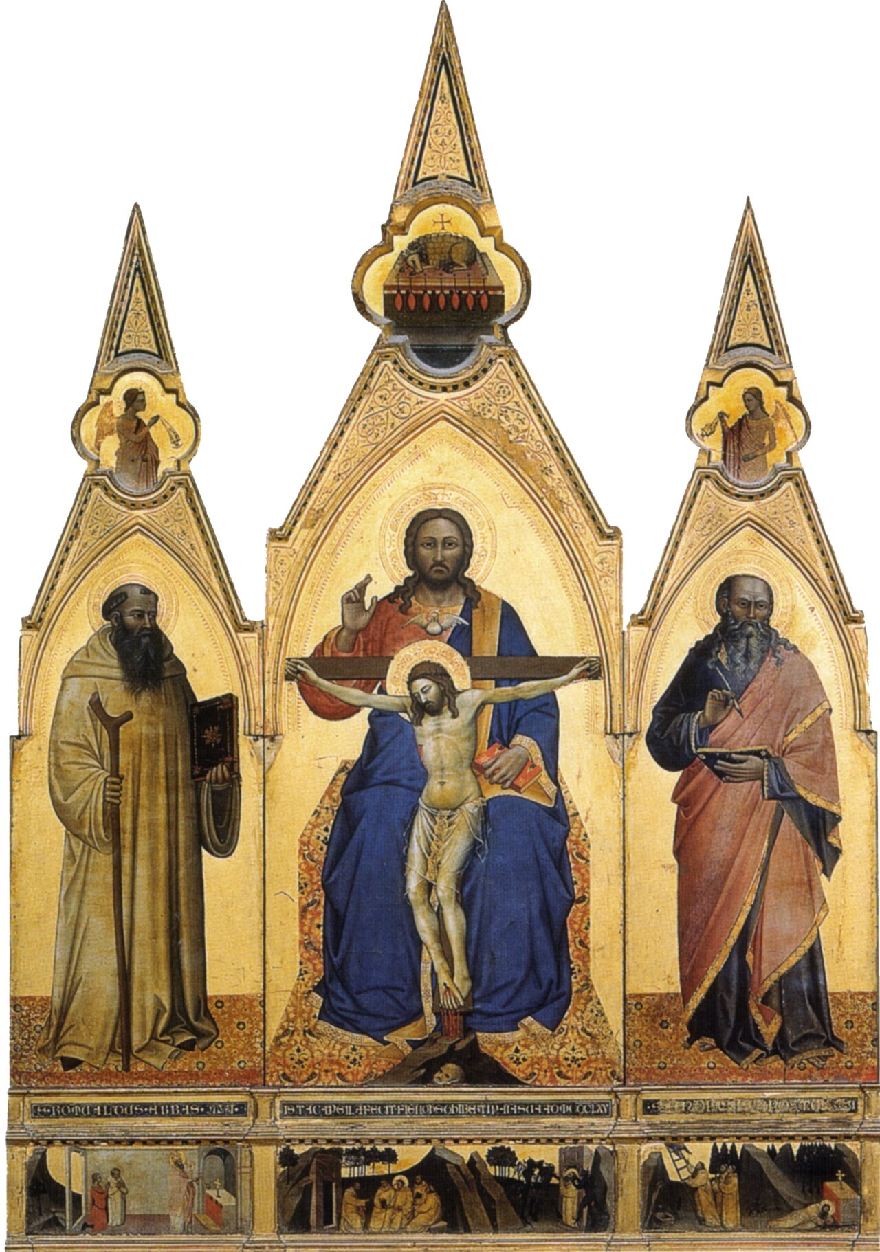 Triptych of the Throne of Grace by Nardo di Cione