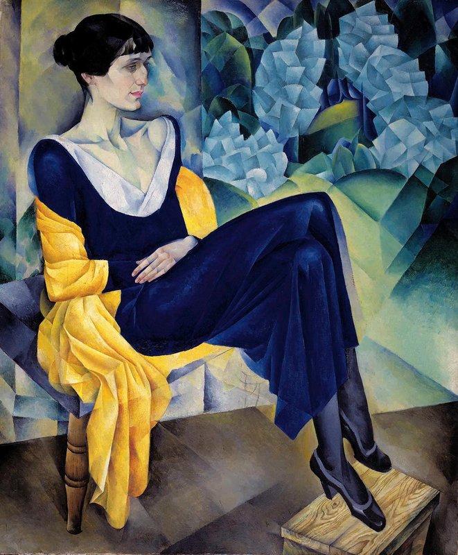 Anna Akhmatova by Nathan Altman