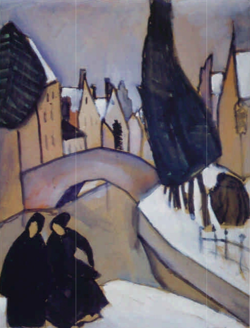 Canal (Bruges) by Nathan Altman