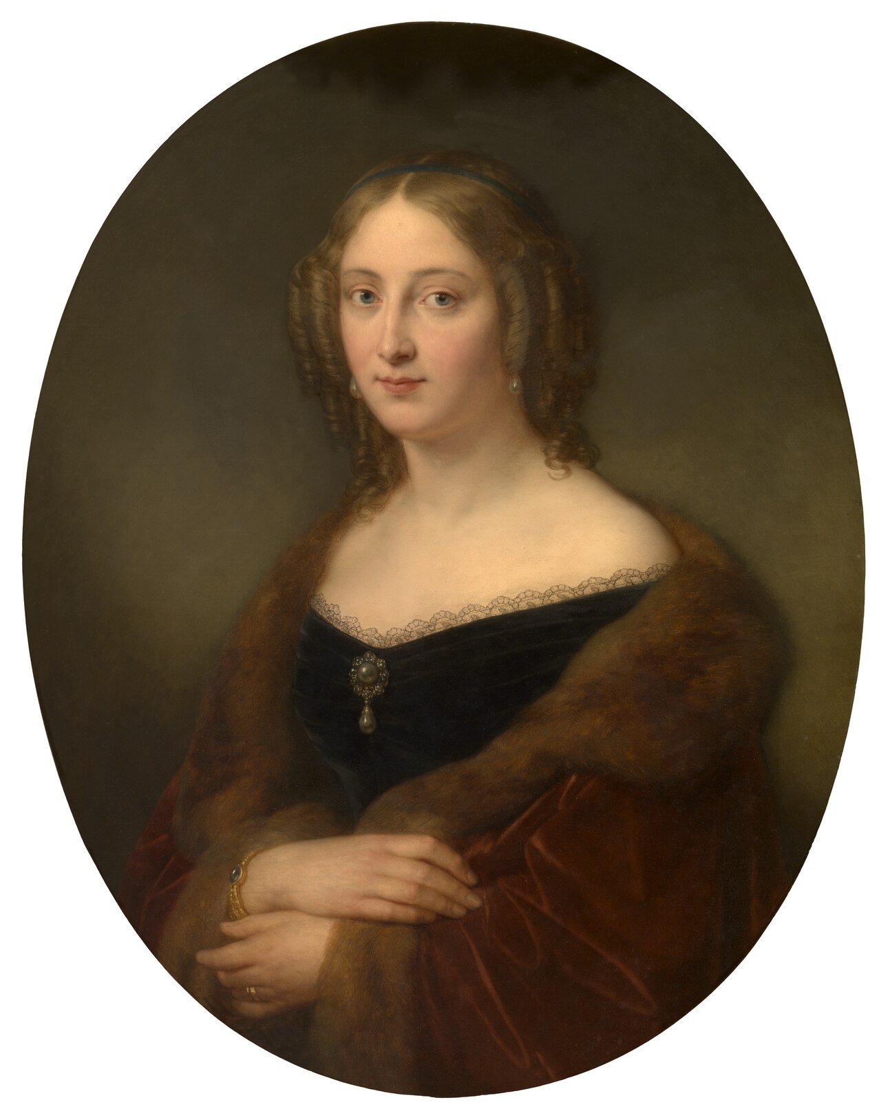 Baroness Adelaïde Vanden Hecke-Baut de Rasmon by Nicaise de Keyser