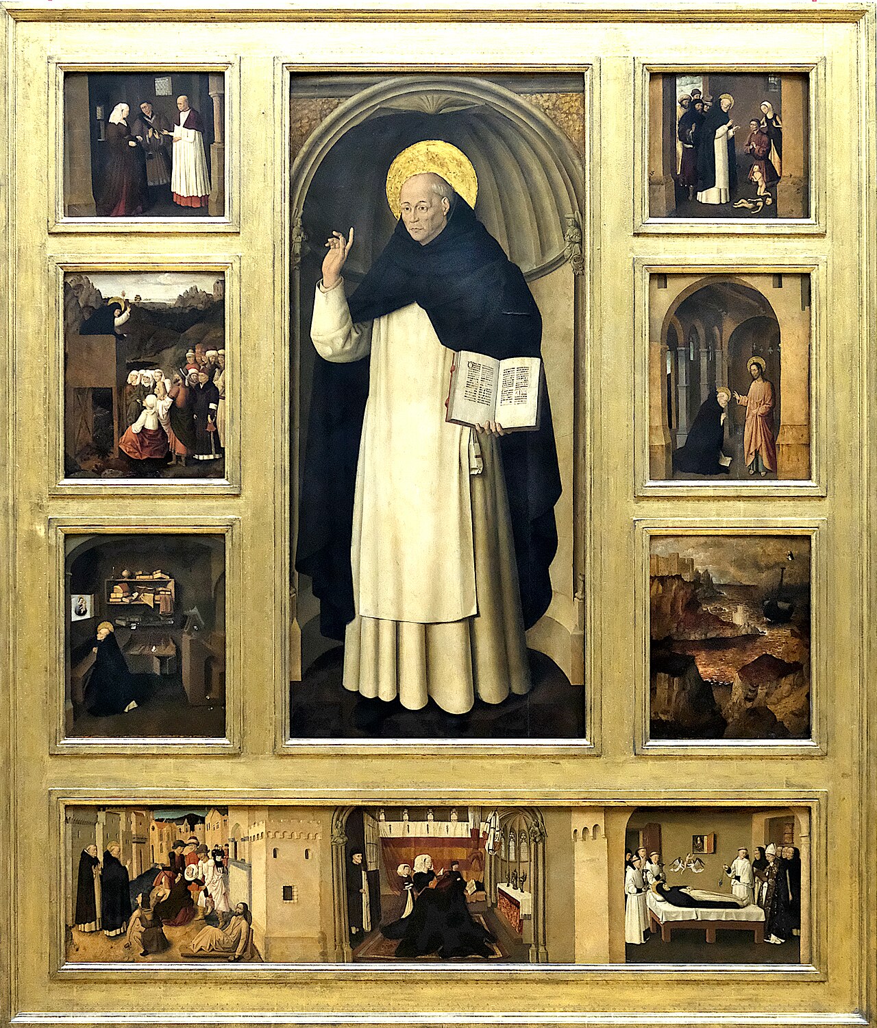 San Vincenzo Ferrer polyptych by Niccolò Antonio Colantonio