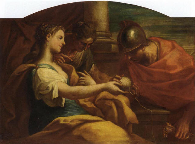 Ariadne & Theseus by Niccolò Bambini