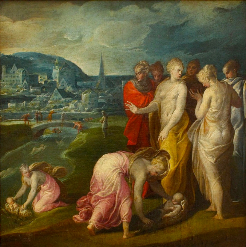 Moses Rescued from the Nile by Niccolò dell'Abbate
