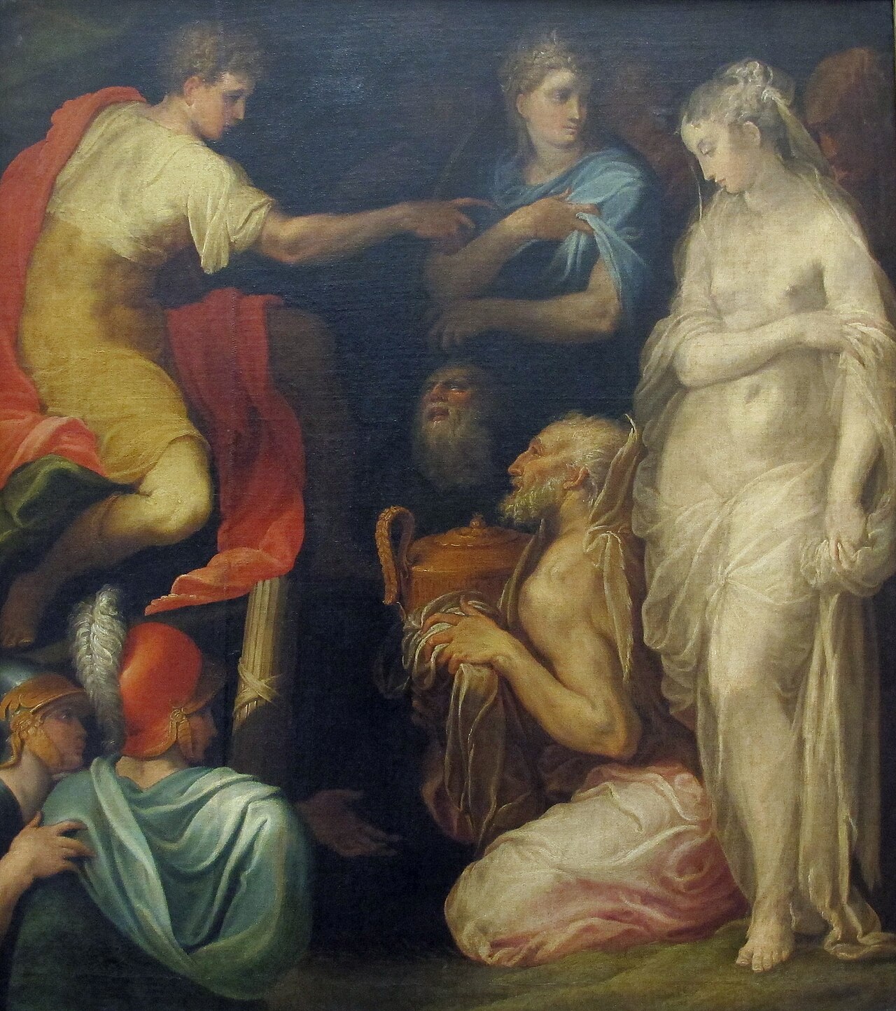 The Continence of Scipio by Niccolò dell'Abbate