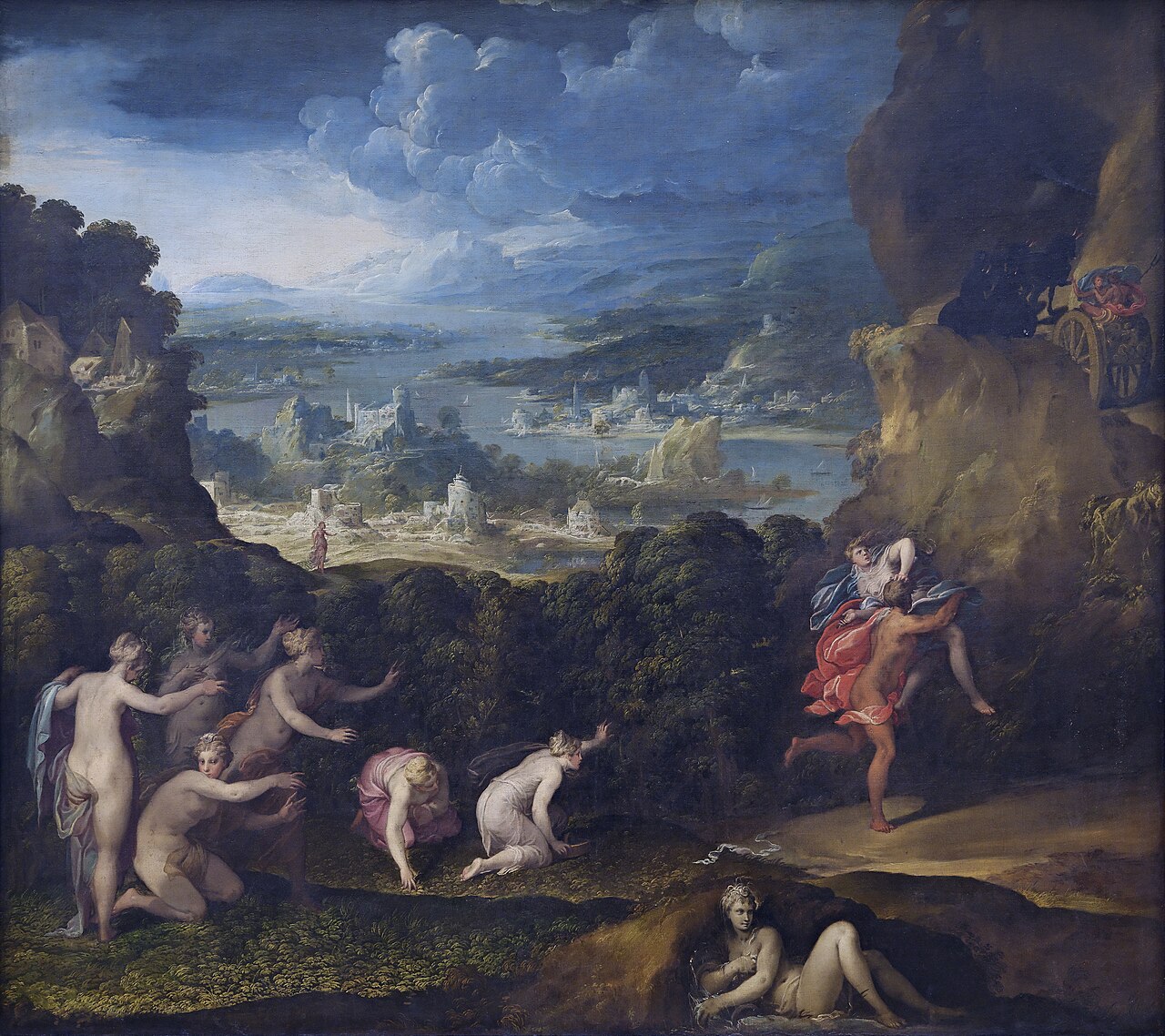 The Rape of Proserpine by Niccolò dell'Abbate