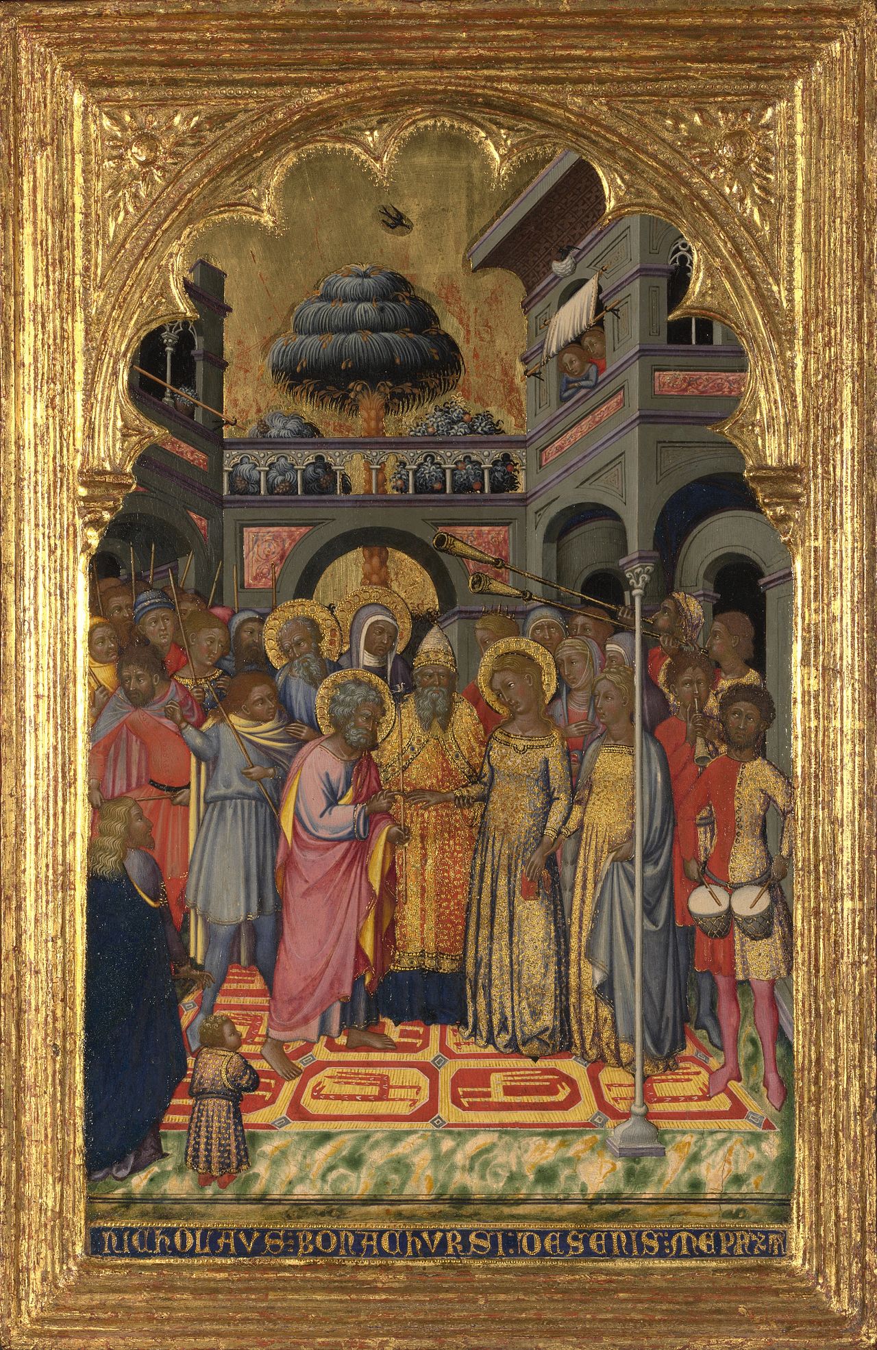 The Marriage of the Virgin by Niccolò di Buonaccorso