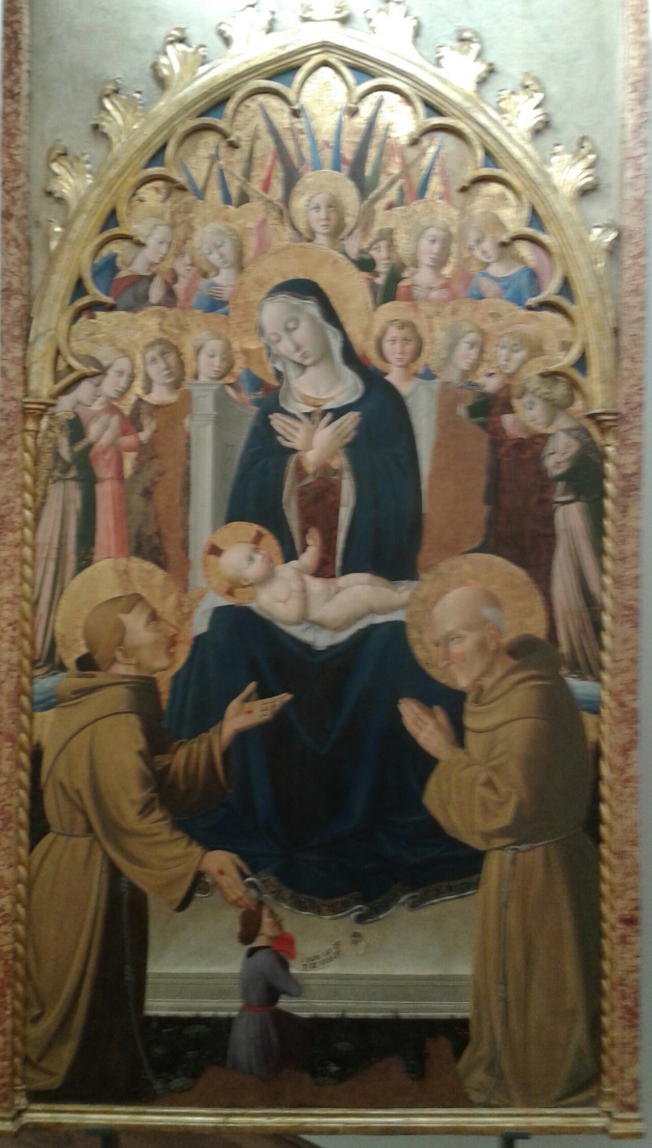 Madonna with child by Niccolò di Liberatore