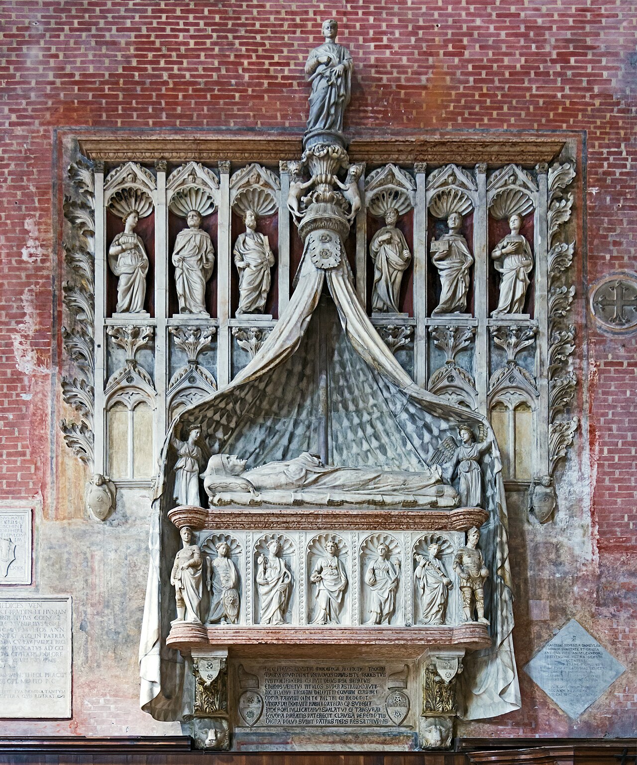 Tomb of the Doge Tommaso Mocenigo by Niccolò di Piero Lamberti