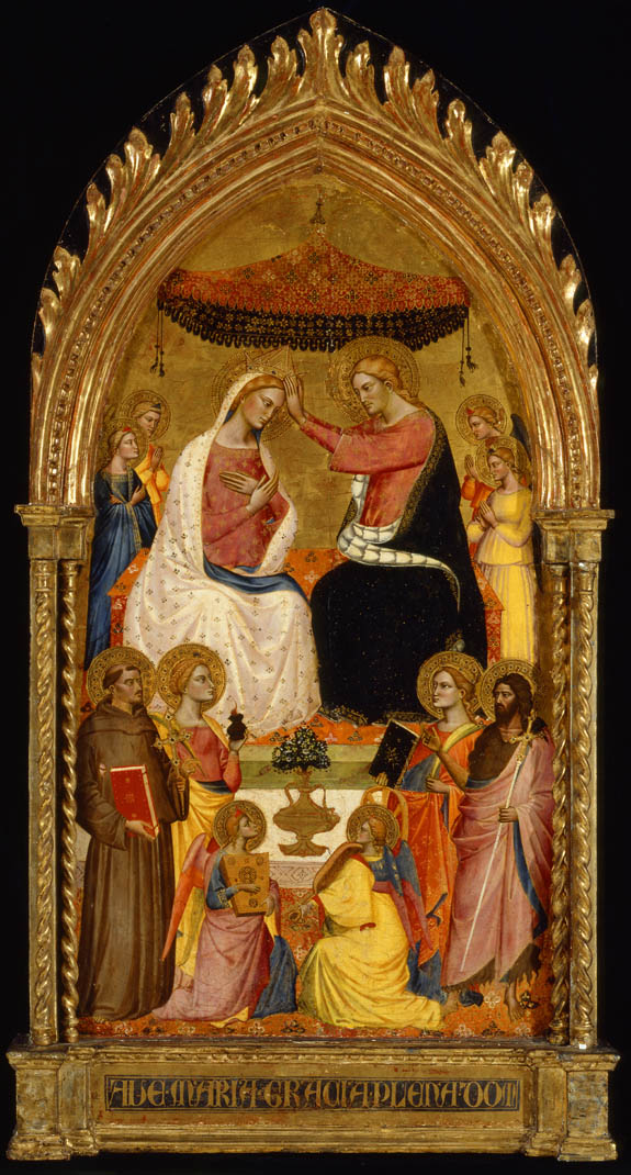 Coronation of Mary by Niccolò di Pietro Gerini