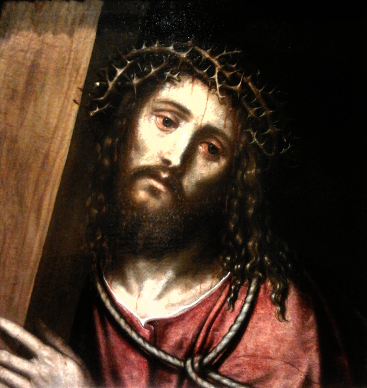 Christ carrying the cross by Niccolò Frangipane