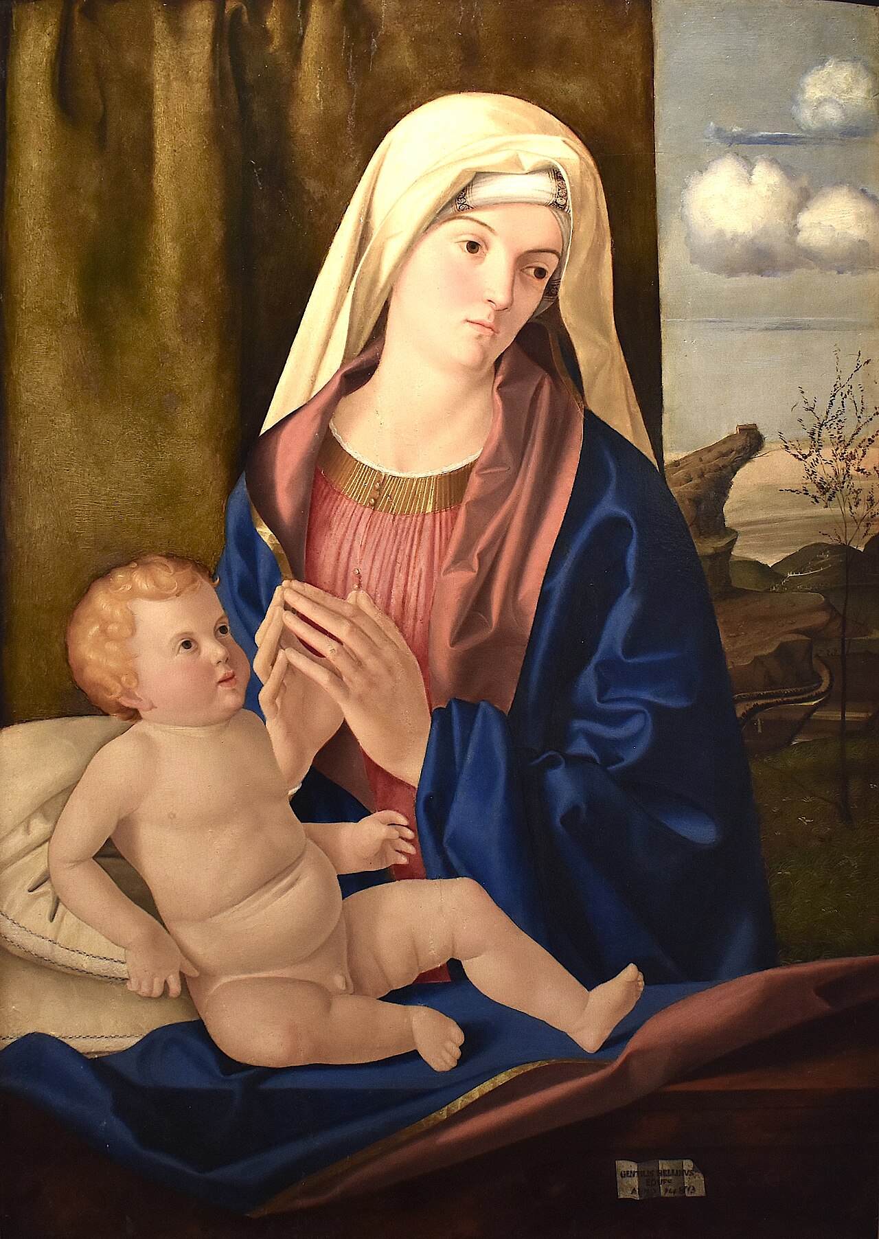 Madonna col Bambino by Niccolo Rondinelli