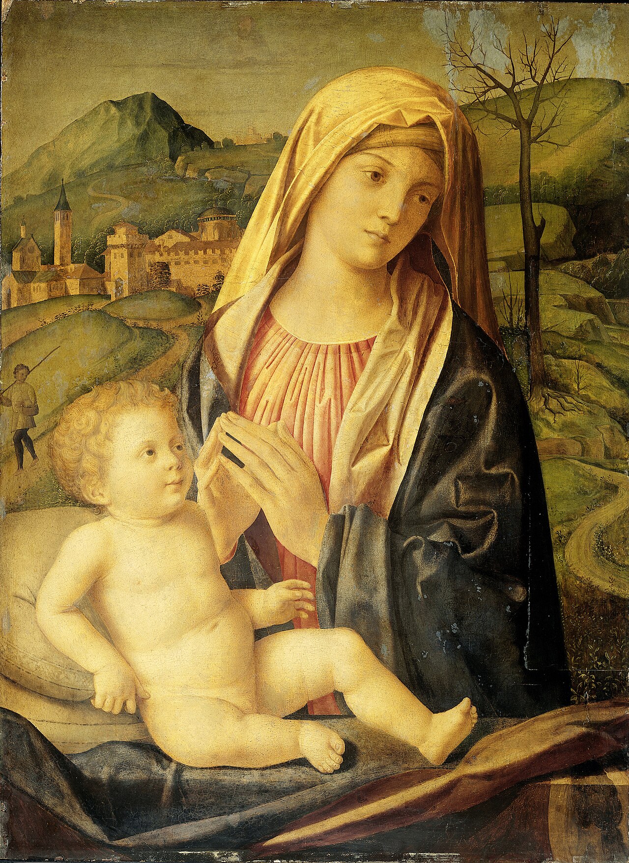 Mary and Christ child by Niccolo Rondinelli